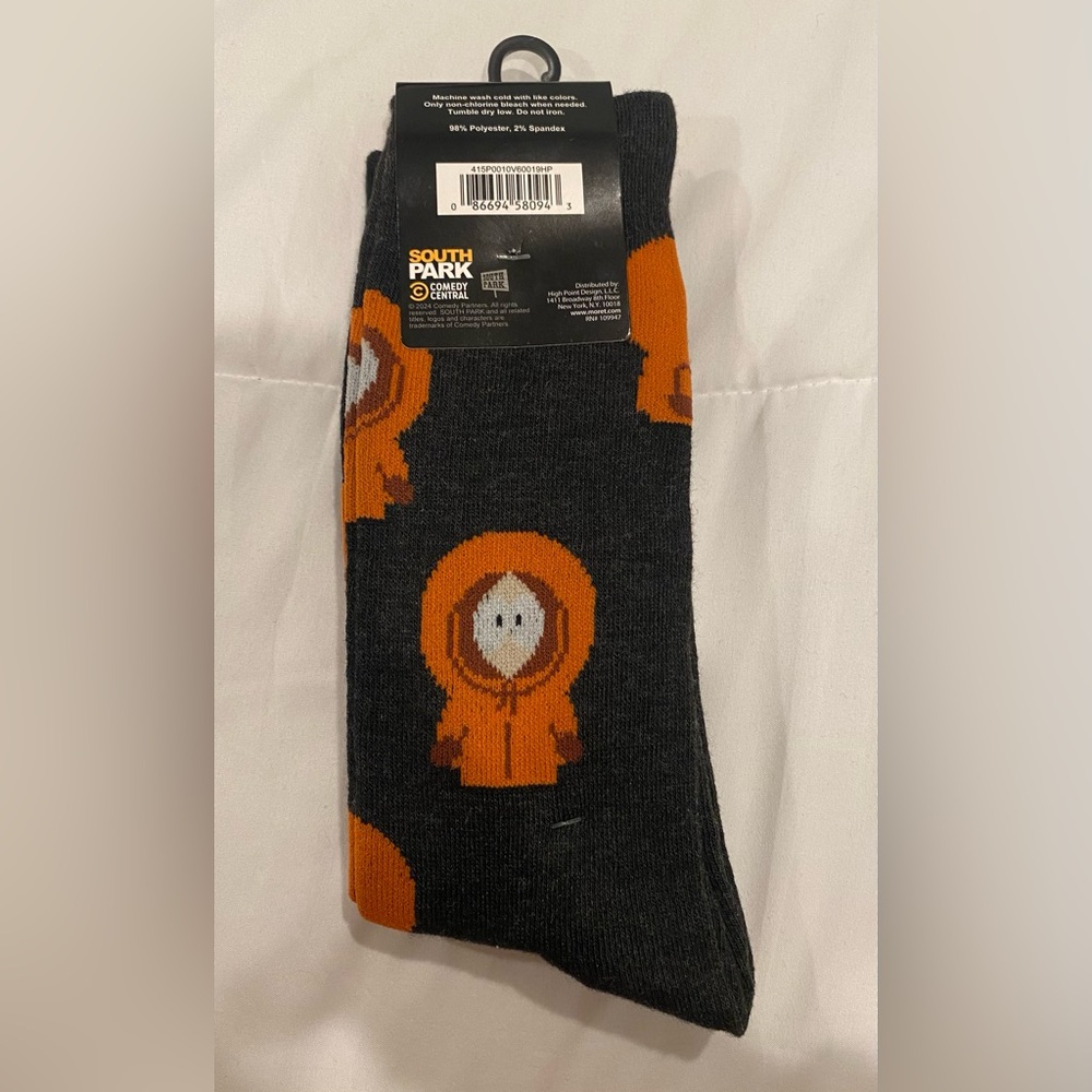 MENS NOVELTY SOUTH PARK SOCKS - NWT - Picture 2 of 4